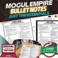 MONGOL EMPIRE Outline Notes, Mongol Empire Bullet Notes, Unit Review, Test Prep - preview 1