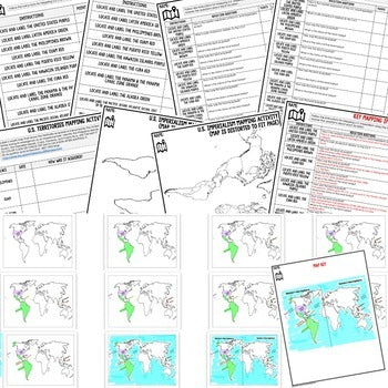 IMPERIALISM Mapping Activity & Research, & Guided PowerPoint, Google Links - preview 2
